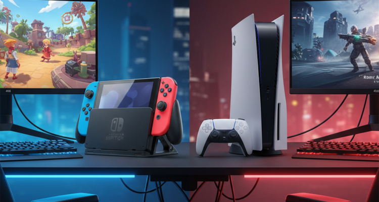 Comparativa Nintendo Switch 2 vs PlayStation 5